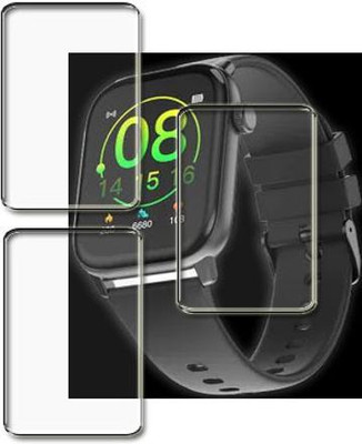 tombik Impossible Screen Guard for X10-Ambrane FitShot Grip Smartwatch PACK-3(Pack of 3)