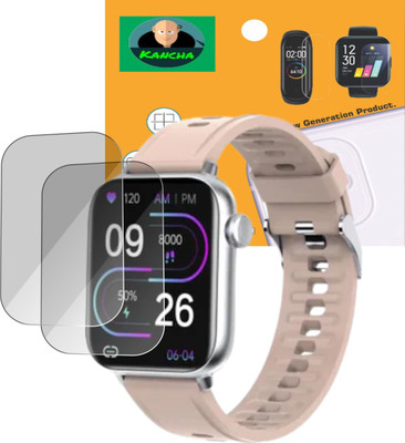KANCHA Screen Guard for Fire Boltt Supreme Smartwatch(Pack of 2)