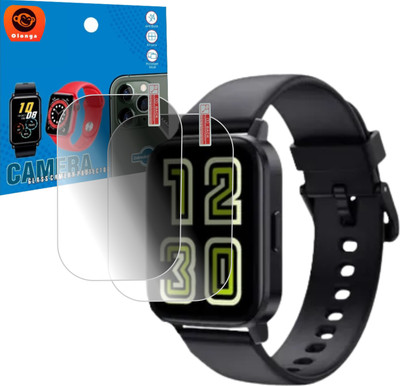 Olonga Screen Guard for Dizo Watch S square Smartwatch(Pack of 2)