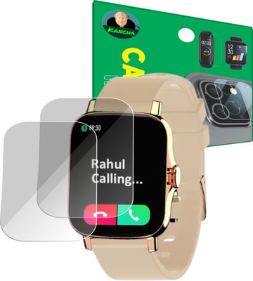 KANCHA Screen Guard for Maxima Max Pro X6 Smartwatch(Pack of 2)
