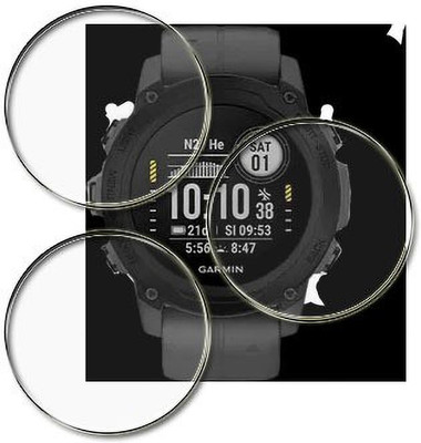 tombik Impossible Screen Guard for X27-Garmin Descent G1 Smartwatch PACK-3(Pack of 3)