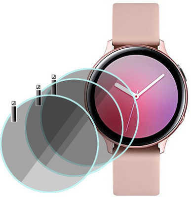 XAZE Screen Guard for sam galaxy watch active 2 (4g)(Pack of 2)