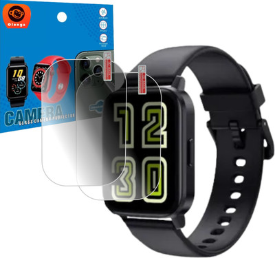 Olonga Screen Guard for Dizo Watch S square Smartwatch(Pack of 2)
