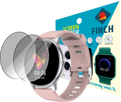 FINCH Screen Guard for Fire Boltt Spin Smartwatch(Pack of 2)