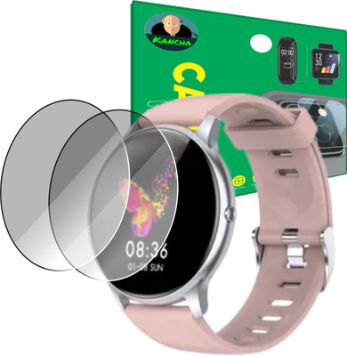KANCHA Screen Guard for Fire Boltt Spin Smartwatch(Pack of 2)