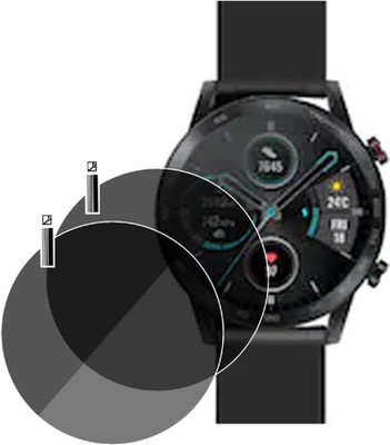 XAZE Screen Guard for honor watch magic 2(Pack of 2)