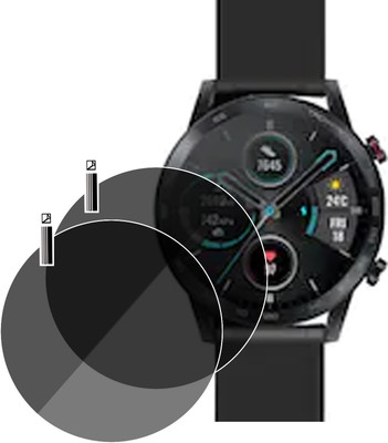 XAZE Screen Guard for honor watch magic 2(Pack of 2)