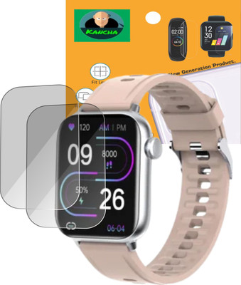 KANCHA Screen Guard for Fire Boltt Supreme Smartwatch(Pack of 2)