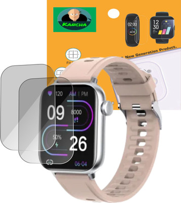 KANCHA Screen Guard for Fire Boltt Supreme Smartwatch(Pack of 2)
