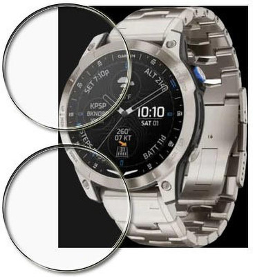 tombik Impossible Screen Guard for X24-Garmin D2 Mach 1 Aviator Smartwatch PACK-2(Pack of 2)