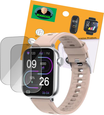 KANCHA Screen Guard for Fire Boltt Supreme Smartwatch(Pack of 2)