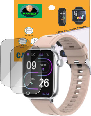 KANCHA Screen Guard for Fire Boltt Supreme Smartwatch(Pack of 2)
