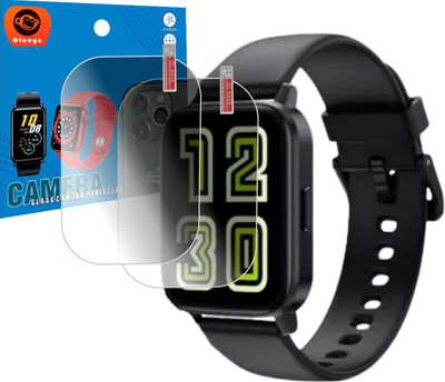 Olonga Screen Guard for Dizo Watch S square Smartwatch(Pack of 2)