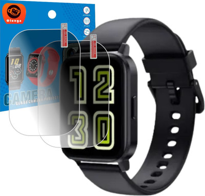 Olonga Screen Guard for Dizo Watch S square Smartwatch(Pack of 2)