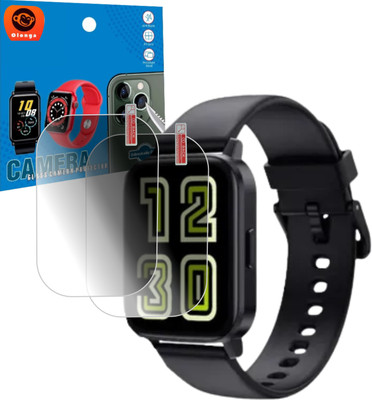 Olonga Screen Guard for Dizo Watch S square Smartwatch(Pack of 2)