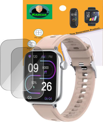 KANCHA Screen Guard for Fire Boltt Supreme Smartwatch(Pack of 2)