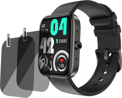 XAZE Screen Guard for Fire-Boltt Ninja Call 2 Smartwatch(Pack of 2)
