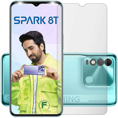AGRSHI Tempered Glass Guard for Tecno Spark 8T(Pack of 1)