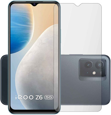 AGRSHI Tempered Glass Guard for iQOO Z6 5G(Pack of 1)