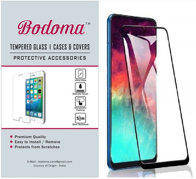 Bodoma Edge To Edge Tempered Glass for Oppo F21 pro(Pack of 1)