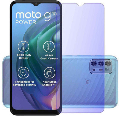 AGRSHI Tempered Glass Guard for Moto G10 Power(Pack of 1)