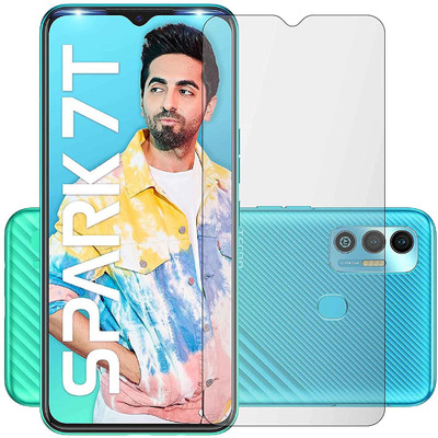 AGRSHI Tempered Glass Guard for Tecno Spark 7T, Tecno Spark 8, Tecno Spark 7, Tecno Spark GO 2021(Pack of 1)