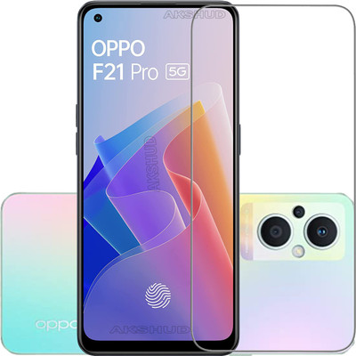 AKSHUD Tempered Glass Guard for OPPO F21 pro 5G(Pack of 1)