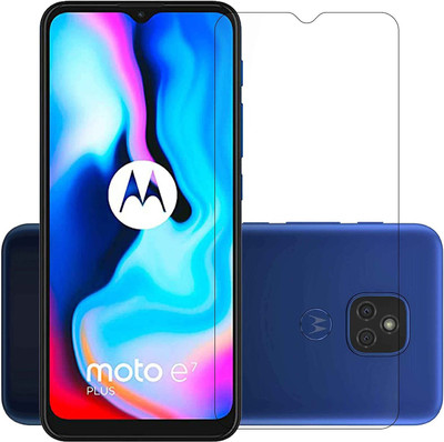HQ Protection Tempered Glass Guard for Moto E7 Plus(Pack of 1)