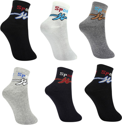 starvis Men Printed Ankle Length(Pack of 6)