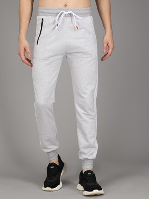 JERKYN Striped Men Grey Track Pants