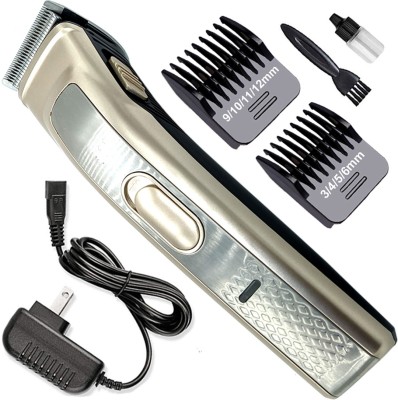 Geemy Waterproof Professional Rechargeable Beard Mustache Trimmer Cordless & Corded Fully Waterproof Trimmer 120 min  Runtime 2 Length Settings(Multicolor)