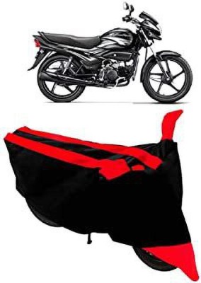 APNEK Waterproof Two Wheeler Cover for Hero(Super Splendor, Red, Black)