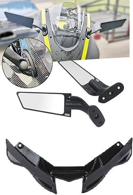 acube mart Manual Rear View Mirror For Universal For Bike Universal For Bike(Left, Right)