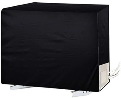 AG Creations Air Conditioner  Cover(Width: 88.9 cm, Black)