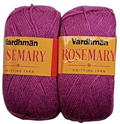 KYSS Vardhman Rosemary Wool Ball Hand Knitting Wool 500 Gram Shade no- 8