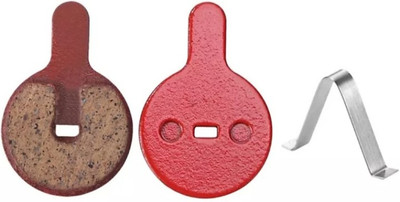 ATLAS Resin Disc Pad Mountain Road Cycle/Bike MTB Disc Brake Pad (Red) -1 Pair Bicycle Brake Disk