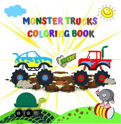 MONSTER TRUCKS COLORING BOOK(English, Paperback, Ben Maryan)
