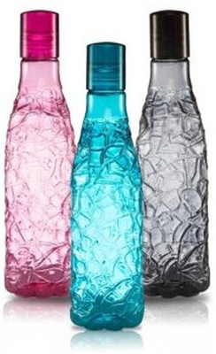 AVAIKSA 1000 ml PET Bottle(Pack of 3, Multicolor)