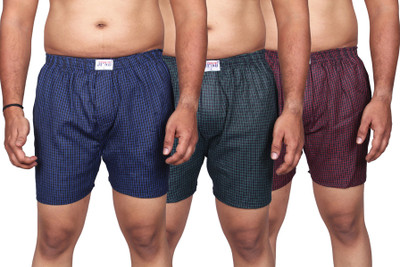 JPND Checkered Men Boxer