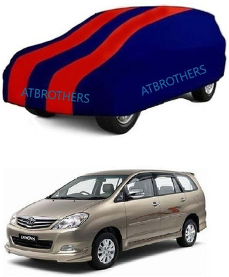 ATBROTHERS Car Cover For Toyota Innova 2.0L (Without Mirror Pockets)(Blue, Red)