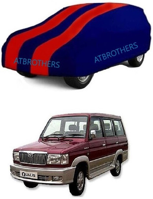SRI GORAKHNATH TRADERS Car Cover For Toyota Qualis (Without Mirror Pockets)(Blue, Red)