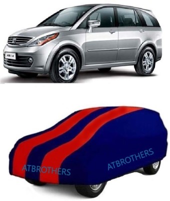 ATBROTHERS Car Cover For Tata Aria Pure LX 4x2 (Without Mirror Pockets)(Blue, Red)
