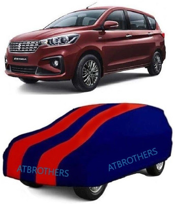 SRI GORAKHNATH TRADERS Car Cover For Maruti Suzuki Ertiga (Without Mirror Pockets)(Blue, Red)
