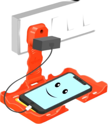 CARTFULL Car Mobile Holder for AC Vent(Red)