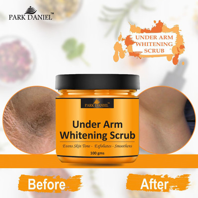 PARK DANIEL Underarms Skin Moisturize Softens Cream Pack of 1 of 100 GM Scrub(100 g)