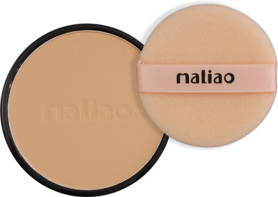 maliao Prime and Fine Makeup Effect For Long Lasting Oil Control 2 In 1  Compact(Beigee, 20 g)