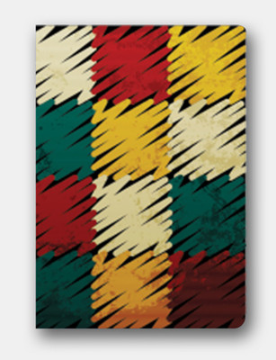 SP CREATION Recycled Handmade Book-size Notebook Ruling 200 Pages(Multicolor)