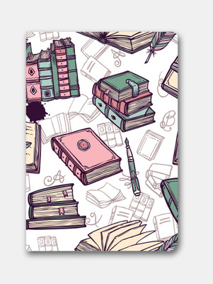 SP CREATION Recycled Handmade Book-size Notebook Ruling 200 Pages(Multicolor)