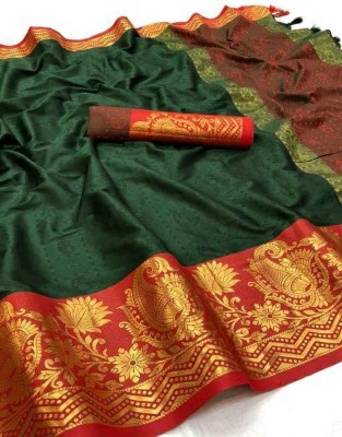 masters creation Cotton Silk Self Design Salwar Suit Material