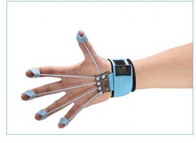 Quinergys Portable Hand Gripper Silicone Finger Expander Hand Grip Wrist Strength-V34 Hand Grip/Fitness Grip